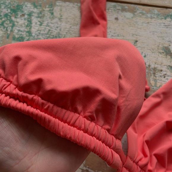 BECCA PEACH BIKINI HALTER TOP D CUP LARGE - Picture 9 of 12